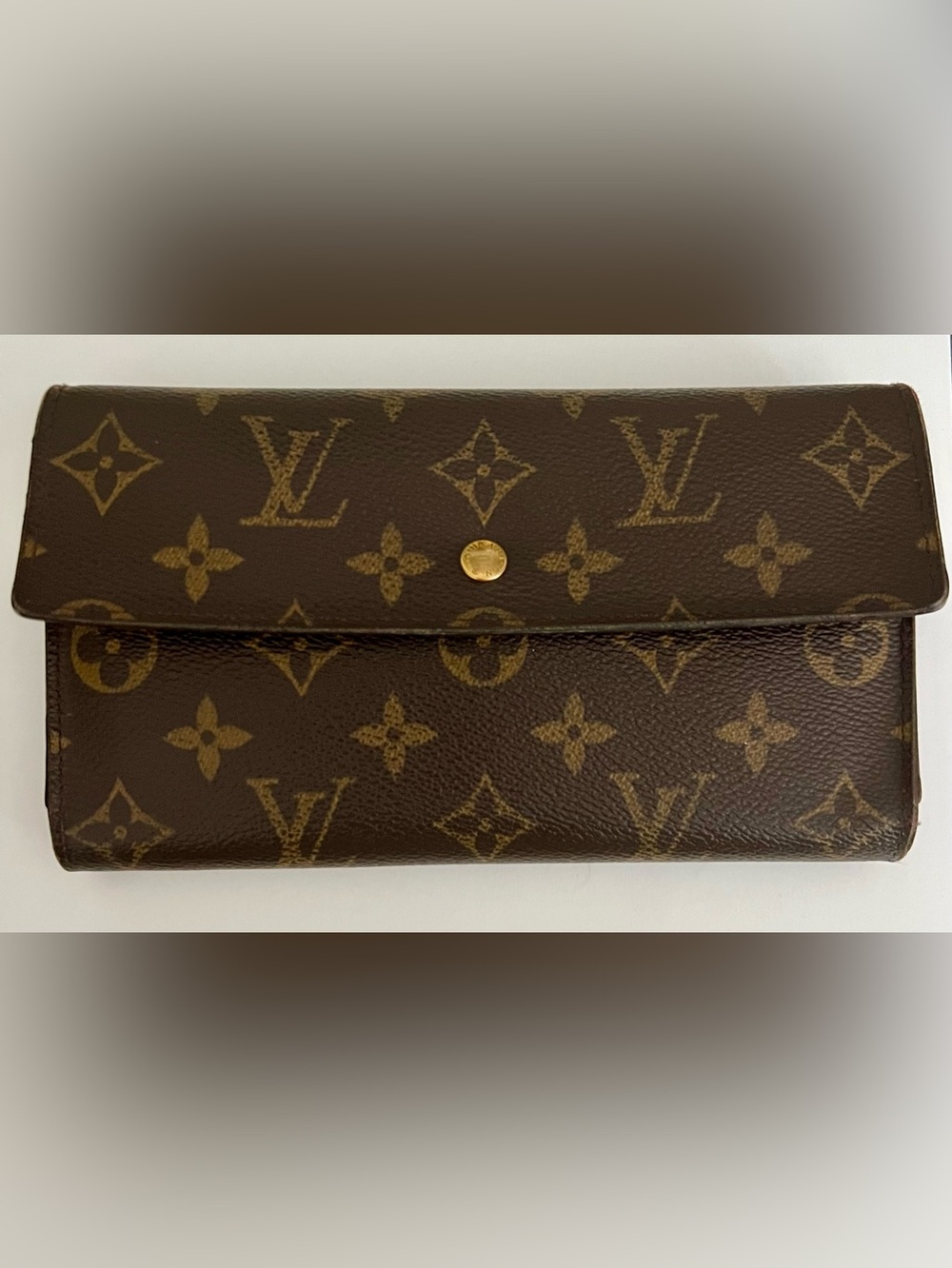 💯AUTHENTIC Vintage Louis Vuitton Monogram Sarah Wallet